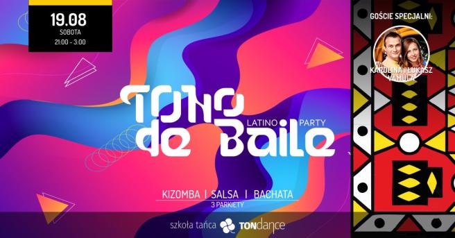 Cover imprezy tanecznej: TONo de Baile - Latino Party | 2023-08-19