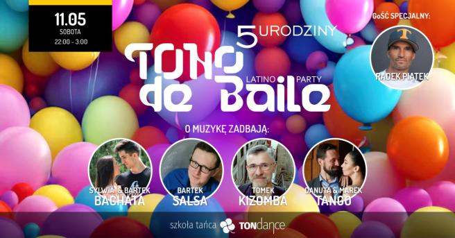 Cover imprezy tanecznej: TONo de Baile - Latino Party  | 2024-05-11