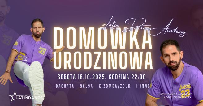 Cover imprezy tanecznej: Urodziny Daniela. Domówka! | 2025-10-18