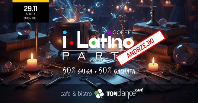 Cover imprezy tanecznej: Andrzejki i.Latino Party - 50% Salsa - 50% Bachata | 2025-11-29