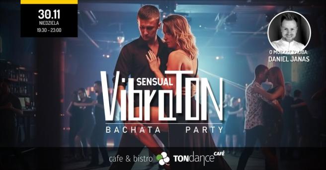 Cover imprezy tanecznej: VibraTON Sensual - 100% BACHATA mini-PARTY | 2025-11-16