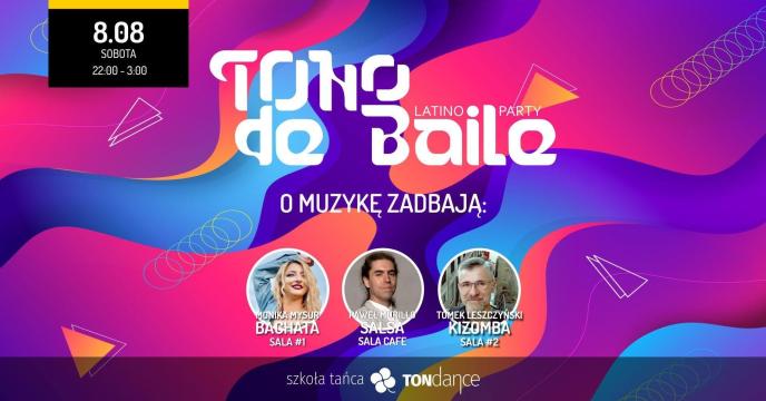 TONo de Baile - Latino Party - Event cover