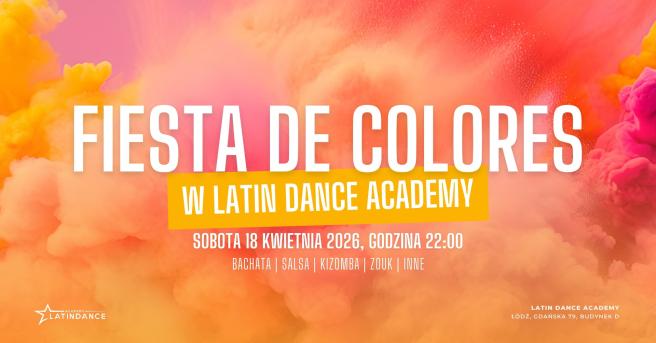 Cover imprezy tanecznej: Fiesta de Colores. Domówka. | 2026-04-18