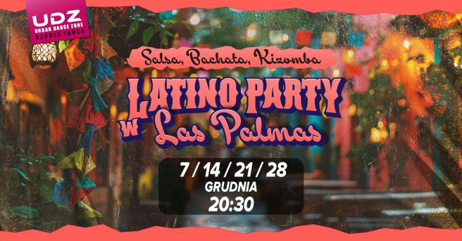 Cover imprezy tanecznej: Las Palmas Latino Party | 2025-12-14