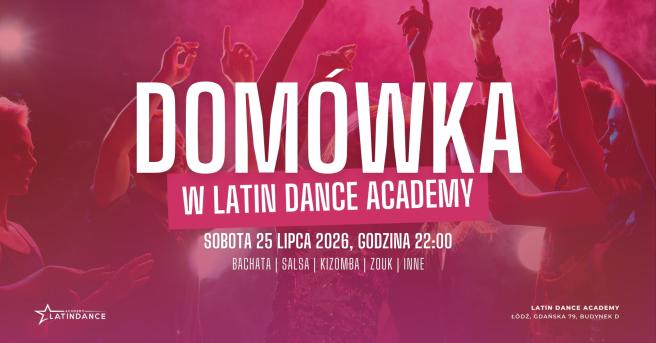 Cover imprezy tanecznej: Domówka w Latin Dance Academy | 2026-07-25