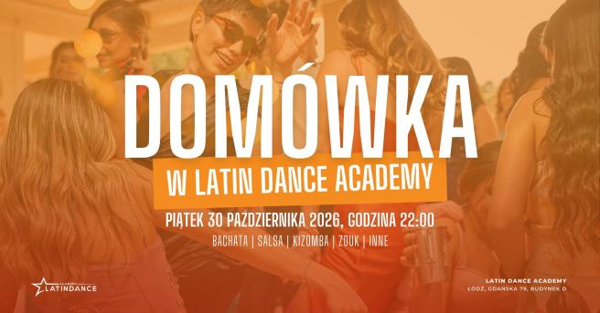 Cover imprezy tanecznej: Domówka w Latin Dance Academy | 2026-10-30
