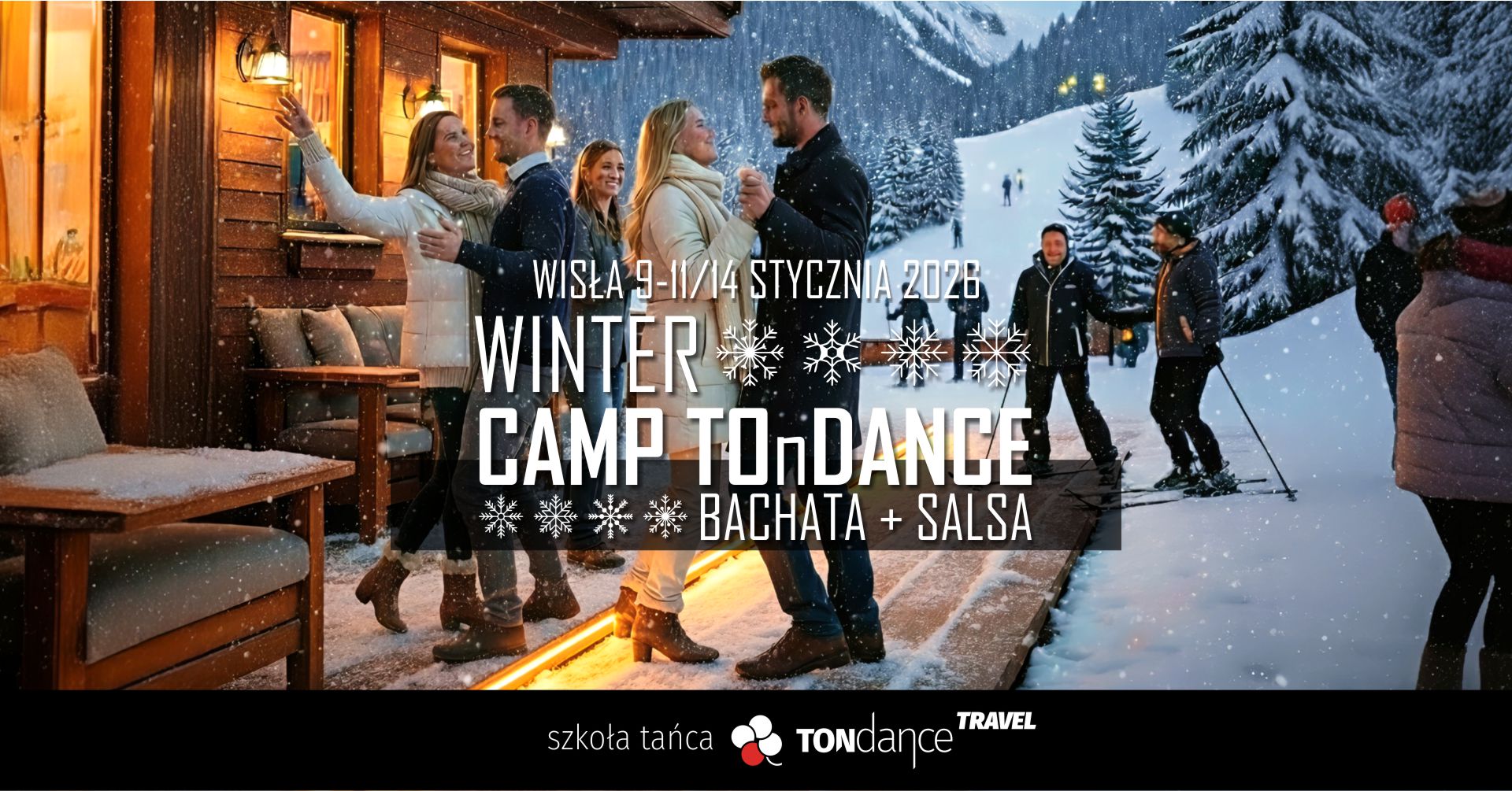 Plakat wyjazdu WINTER CAMP TOnDANCE 2026