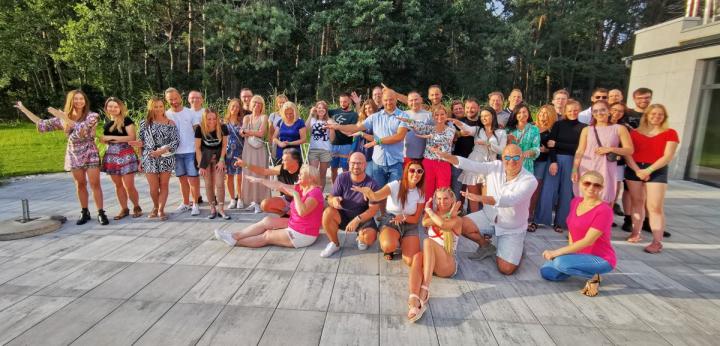 Grupa uczestników wyjazdu TONdance 