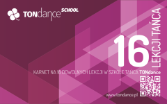 Doładowanie TONdance 16 lekcji