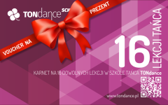 Karnet TONdance 16 lekcji