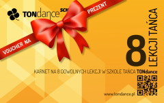 Karnet TONdance 8 lekcji